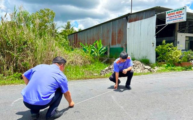 Vụ nổ súng ở Vĩnh Long: Cơ quan điều tra Viện KSND Tối cao kiểm tra lại hiện trường vụ tai nạn