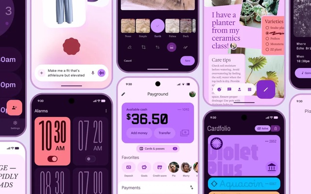 Google để lộ thiết kế Android hoàn toàn mới trước giờ G