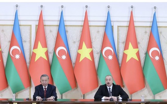 Việt Nam và Azerbaijan nâng cấp quan hệ lên Đối tác chiến lược