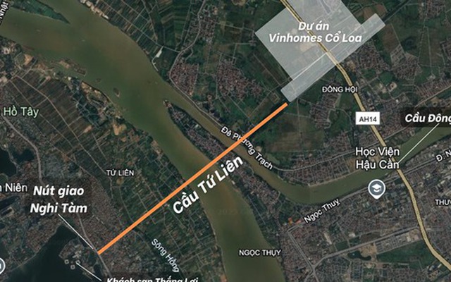 Chỉ vài ngày nữa, Việt Nam sẽ khởi công "siêu cầu" dây văng vượt sông Hồng hơn 20.000 tỷ đi qua đại dự án 42.000 tỷ của Vingroup