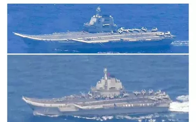 Nhật Bản: Lần đầu tiên hai tàu sân bay Trung Quốc cùng hoạt động ở Thái Bình Dương