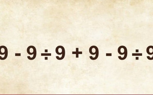 Phép toán cộng trừ khiến dân mạng 'rối não'