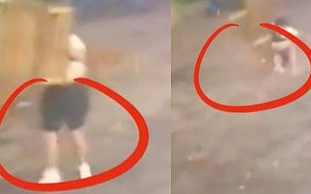 Gió thổi bay thanh niên nặng hơn 100kg