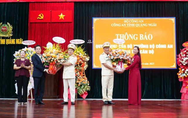 Quảng Ngãi có giám đốc Công an tỉnh 47 tuổi