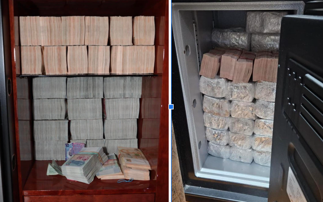 Tịch thu hơn 600 tỷ đồng tiền mặt và 50 xe sang trong 1 căn chung cư cao cấp