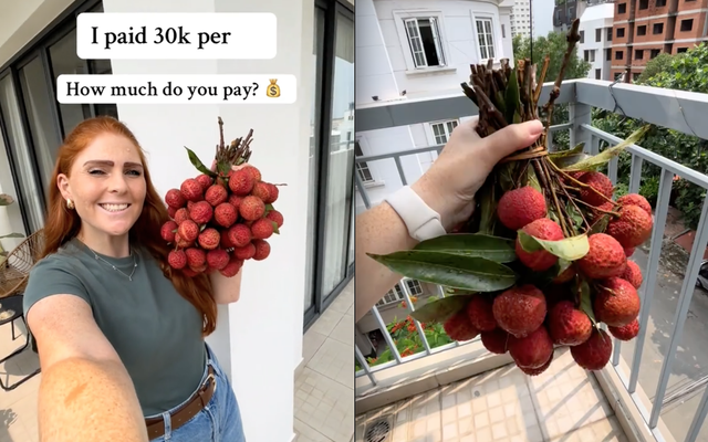 Bỏ 30.000 đồng/kg mua loại trái cây yêu thích ở Việt Nam, khách Tây khiến dân mạng bái phục vì "mát tay" chọn được giá hời