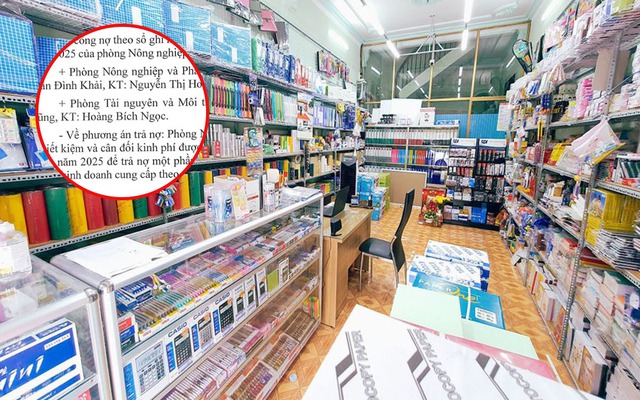 Vụ UBND xã, đơn vị cấp huyện bị tố nợ 1,8 tỷ tiền văn phòng phẩm, in ấn: Một đơn vị nói lý do khó trả nợ