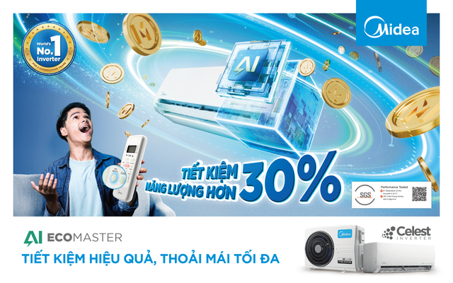 Celest Inverter – Giải pháp tiết kiệm điện, làm lạnh vượt trội từ Midea