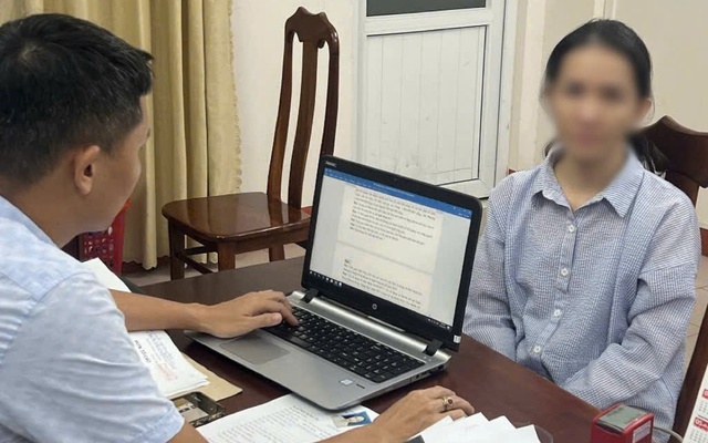 Đối tượng truy nã đặc biệt nguy hiểm Phạm Thị Ngọc Nha đã ra đầu thú