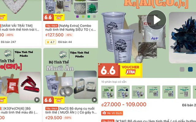 Hiểm họa từ thú vui "nuôi tinh thể"