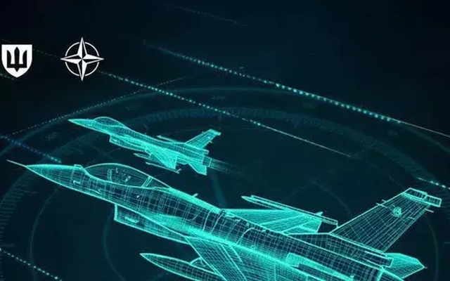 Máy bay chiến đấu F-16 Ukraine kết nối với 'Wi-Fi quân sự' của NATO