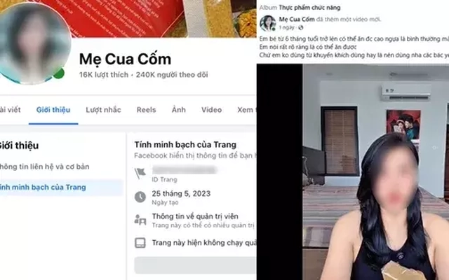 TikToker Mẹ Cua Cốm là ai, vì sao gần đây lại gây ồn ào trên mạng xã hội?