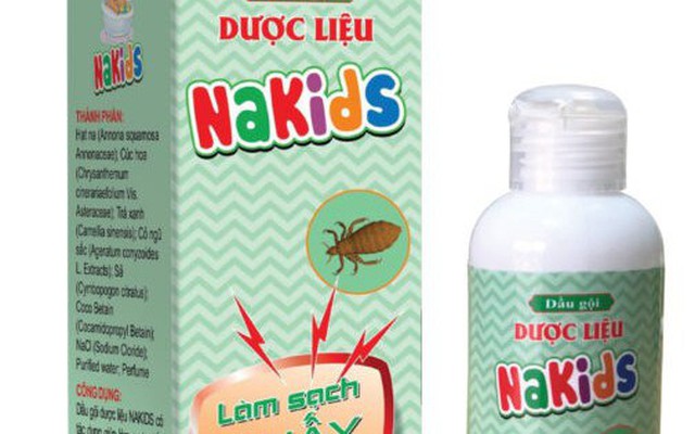 Thu hồi lô dầu gội đầu dược liệu trị chấy