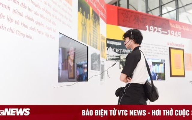 Chiêm ngưỡng không gian Bảo tàng Báo chí số tại Hội Báo toàn quốc năm 2025