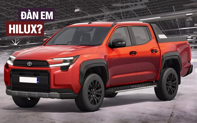 Bán tải Toyota nhỏ hơn Hilux mà thế này thì dễ hot: Thiết kế hiện đại như RAV4, có thể dùng máy hybrid