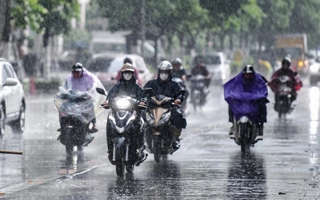 Miền Bắc sắp mưa to đến rất to, kéo dài nhiều ngày