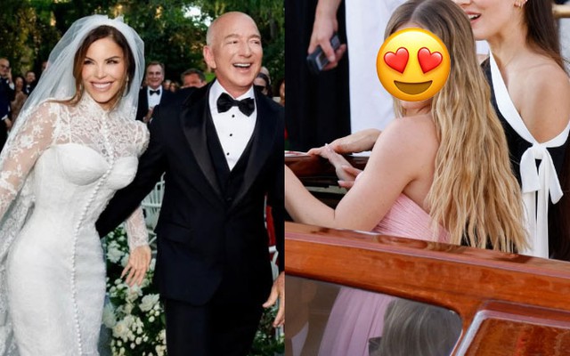 Mỹ nhân genZ "siêu vòng 1" chiếm spotlight giữa đám cưới tỷ phú Jeff Bezos, cô dâu hào môn cũng phải chào thua?