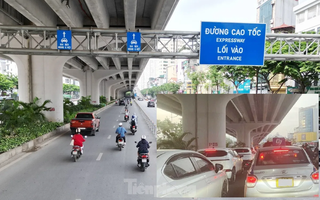 Hà Nội: Điều chỉnh cho ô tô được đi tất cả các làn đường Phạm Văn Đồng