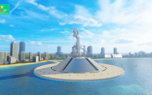 DN lập trình vốn 57 tỷ đề xuất lấp biển Nha Trang xây tượng Quốc Mẫu Âu Cơ cao nhất thế giới và khách sạn dưới đáy biển