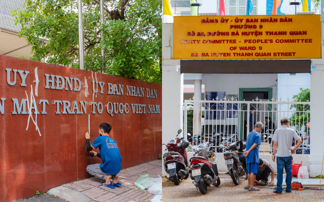 TP.HCM trước giờ sáp nhập: Các trụ sở đồng loạt thay bảng tên hành chính, sẵn sàng cho dấu mốc lịch sử