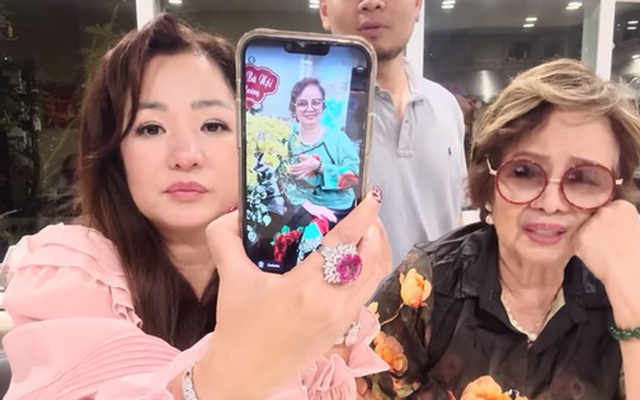 Mẹ Bằng Kiều về nước được một nữ tỷ phú tặng váy 80 triệu: "6 triệu cũng không mua"