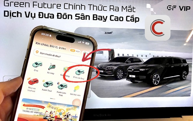 Sau xe cưới, công ty của tỷ phú Phạm Nhật Vượng ra mắt thêm dịch vụ xe sân bay với giá từ 320.000 đồng/chuyến