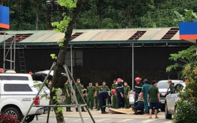 Nổ téc xăng tại cửa hàng xăng dầu, một người tử vong