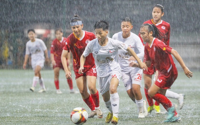 Phong Phú Hà Nam thắng trận đầu tiên ở lượt về giải U16 nữ Quốc gia 2025