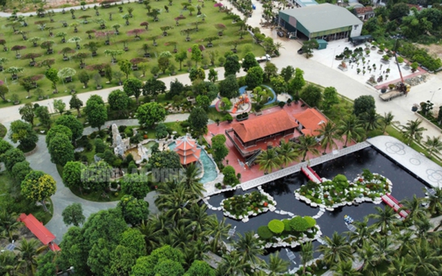 Thực hư khu biệt phủ cả ngàn m2 của Tuấn "thần đèn" ngoài đê sông Mã?