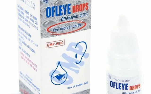 Lô thuốc nhỏ mắt, tai Ofleye Drops bị thu hồi toàn quốc