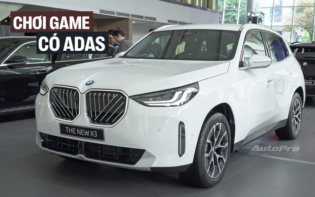BMW X3 2025 ra mắt Việt Nam: Giá từ 2,279 tỷ đồng, chơi game trên xe, có ADAS, động cơ mới, AWD từ bản 'base' đấu GLC