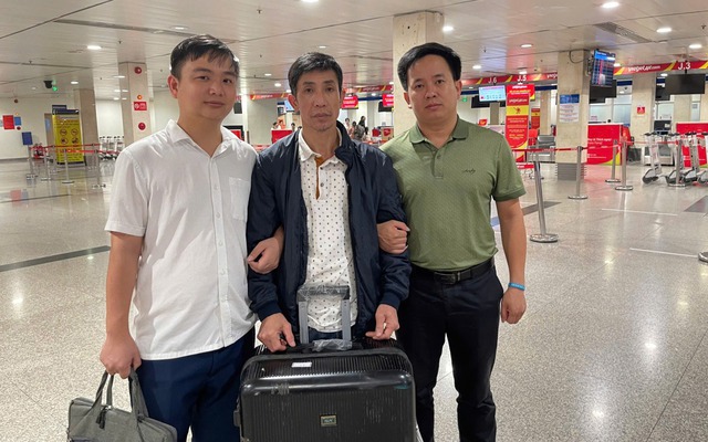 Bắt Nguyễn Xuân Hòa tại sân bay