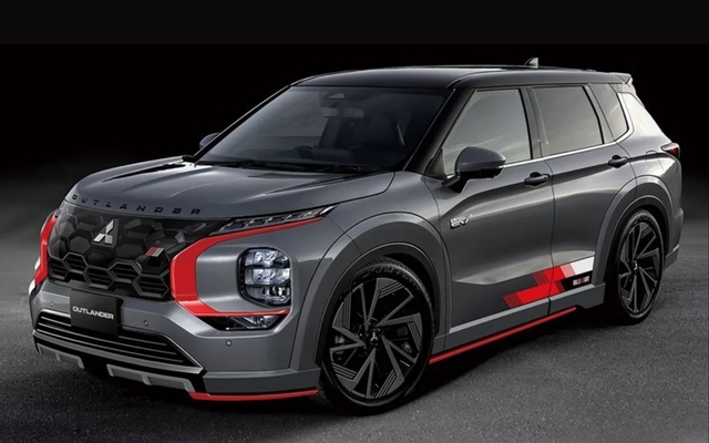 Mitsubishi Outlander bản hiệu suất cao này mà về Việt Nam thì dễ hot: Mâm lớn, phanh to, có chi tiết kiểu xe đua F1