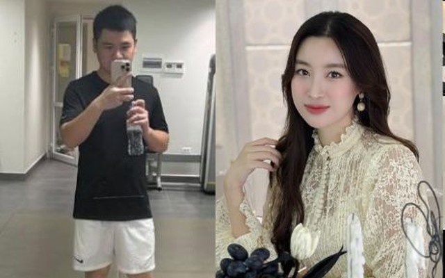 Hai thiếu gia nghìn tỷ nhà bầu Hiển đọ sắc vóc trong phòng gym, netizen gọi tên Đỗ Mỹ Linh vì cách chăm chồng