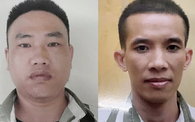 Bắt 2 phạm nhân nguy hiểm trốn khỏi trại giam Bộ Công an