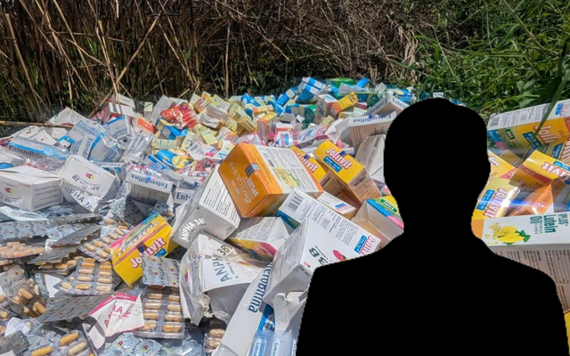 Vụ thực phẩm chức năng chất thành đống ở vùng ven TP.HCM gây sốc: Người vứt khai gì tại công an?