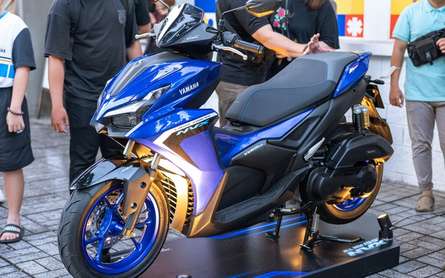 Yamaha NVX 2025 lần đầu trưng bày tại VN: Nhiều công nghệ mới, kỳ vọng giá tốt để đối đầu Air Blade