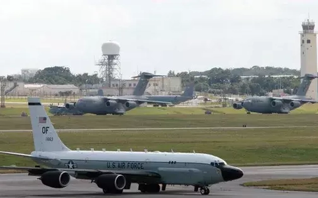 Nổ kho đạn trong căn cứ không quân Mỹ ở Nhật Bản