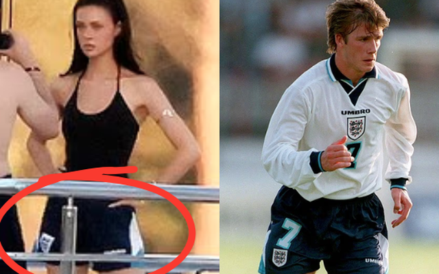 Paparazzi "tóm gọn" dâu cả nhà Beckham diện quần đùi đội tuyển của bố chồng: Tín hiệu làm lành hay "ké fame"?