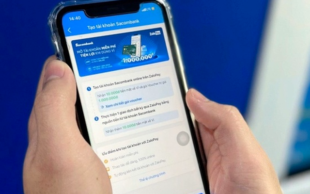 Từ ngày mai, Sacombank đóng hết các tài khoản 0 đồng thuộc trường hợp sau