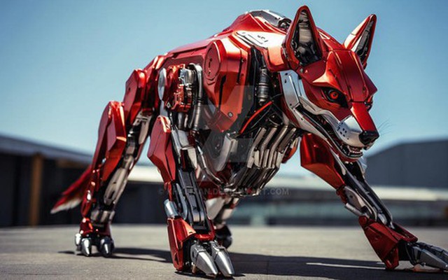 Giải pháp 'độc lạ' từ Lầu Năm Góc: Sói robot tuần tra sân bay, xua đuổi động vật hoang dã gây nguy hiểm!