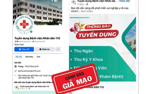 Bệnh viện khốn đốn vì bị mạo danh lừa đảo