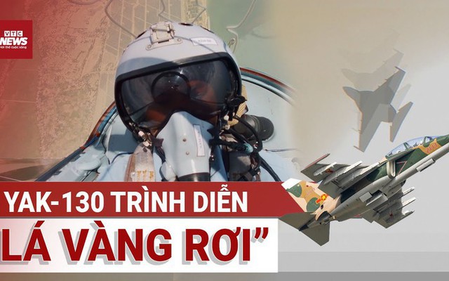 Tuyệt kỹ 'lá vàng rơi' của phi công Yak-130 chuẩn bị cho diễu binh ngày 2/9