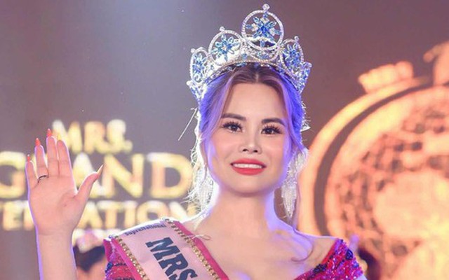 Tiến sĩ chuyên ngành côn trùng Nguyễn Thị Huyên đăng quang Hoa hậu Quý bà Siêu quốc gia 2025