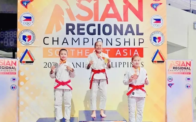 Đội tuyển jujitsu Việt Nam giành 41 HCV trong ngày đầu tham dự giải vô địch Đông Nam Á 2025