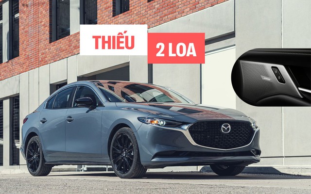 Một chủ xe Mazda3 đâm đơn kiện vì phát hiện xe thiếu 2 loa so với công bố