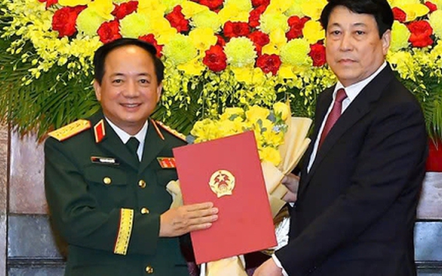 Chủ nhiệm Tổng cục Chính trị QĐND Việt Nam được thăng quân hàm Đại tướng