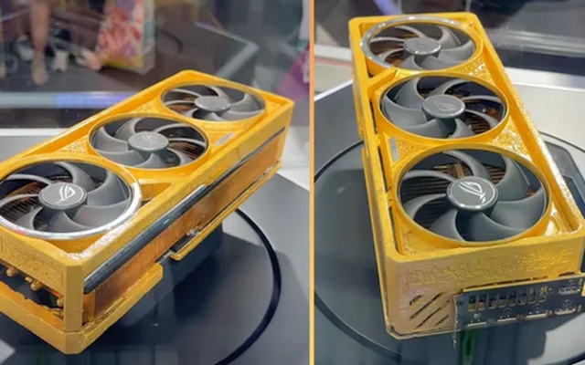 Asus vừa ra mắt GPU đắt nhất Thế giới: "Bọc" bởi gần 5  kg vàng, giá nửa triệu Đô