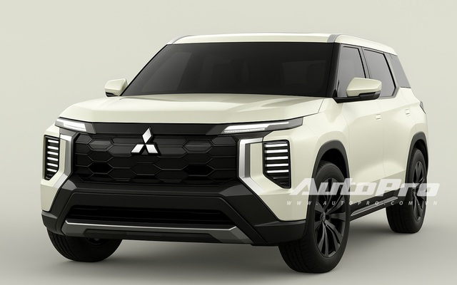 SUV đồn đoán là Mitsubishi Pajero đời mới này có dáng như Destinator sắp về Việt Nam, có thể ra mắt ngay năm nay