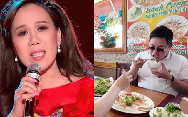 Nữ ca sĩ Bolero giàu nhất hải ngoại ngăn cản Quang Lê nói số nhà mình đang có